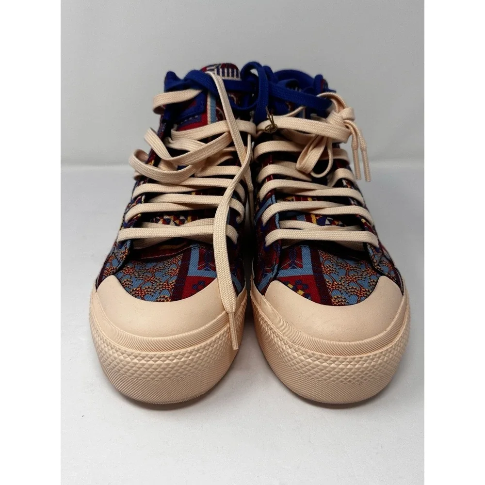 Adidas Farm Rio Bravada 2.0 Skateboard Shoes Womens 7 Patchwork Platform Mid NEW
